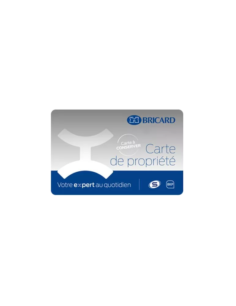 Carte de propriété Bricard