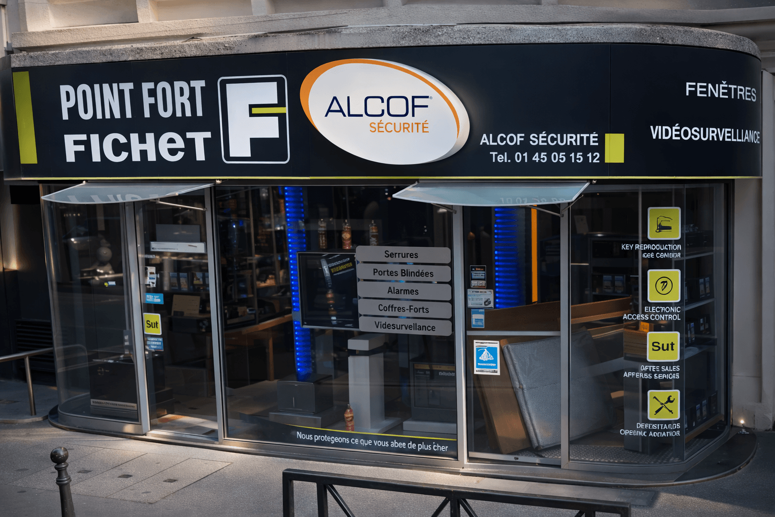 Agence Alcof Sécurité Paris 16ème