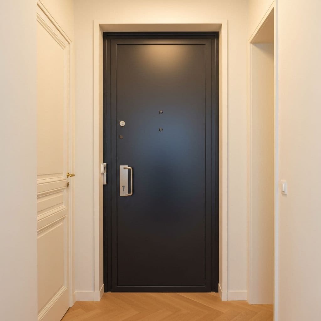 Protegez votre appartement avec une pose de porte blindee