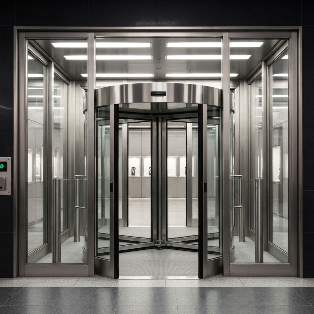 Installation de sas de securite pour banque et bijouterie