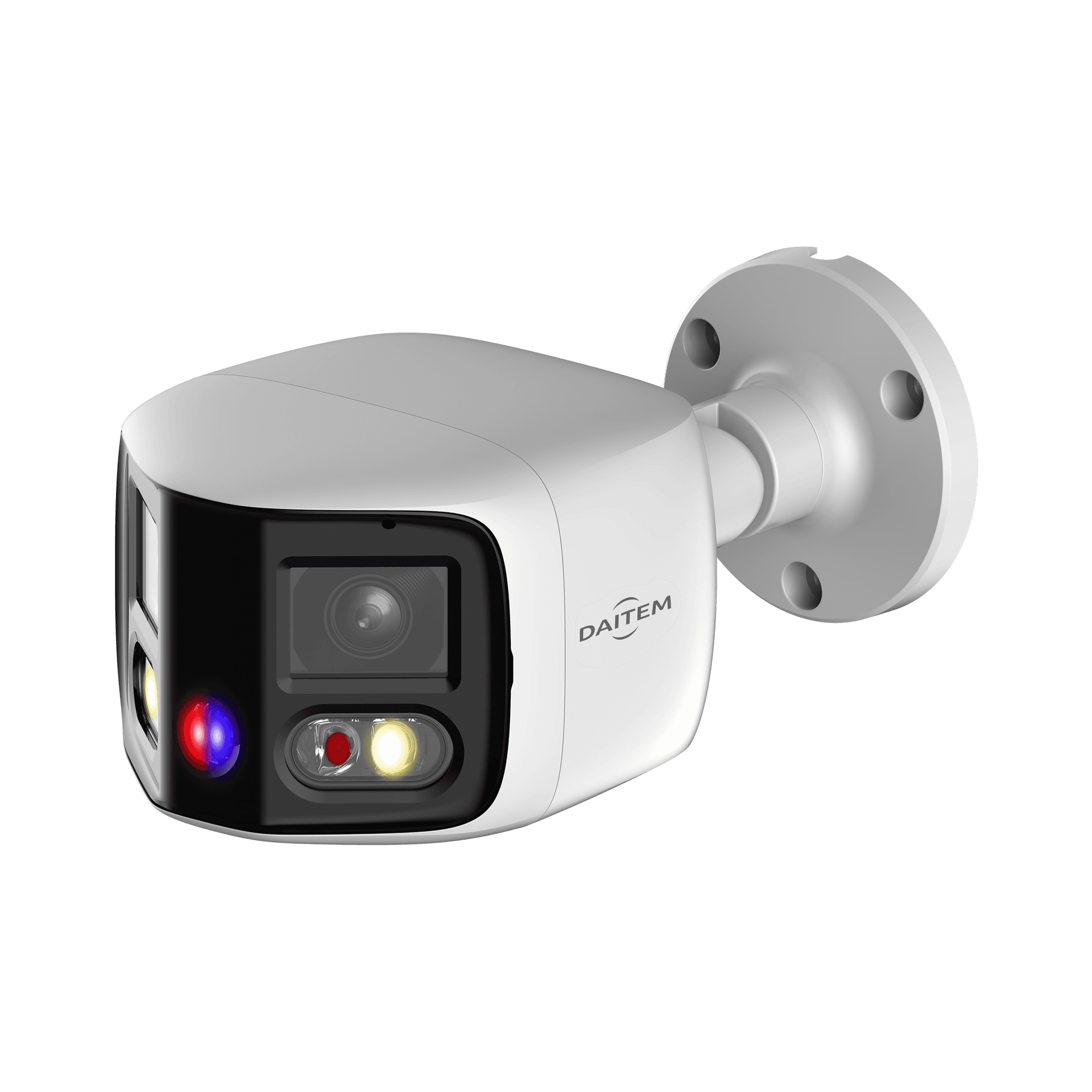 Caméra tube double 8Mpx 180° IA
