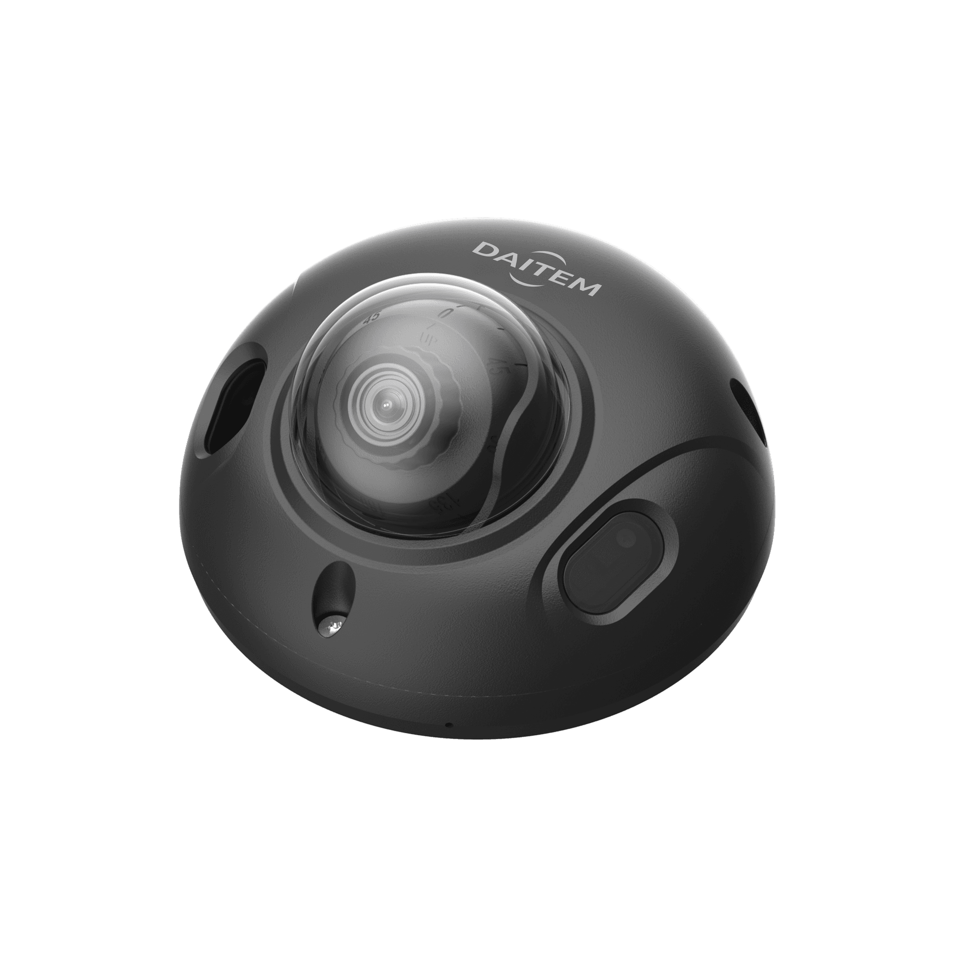 Caméra mini dôme 5mpx noire IA