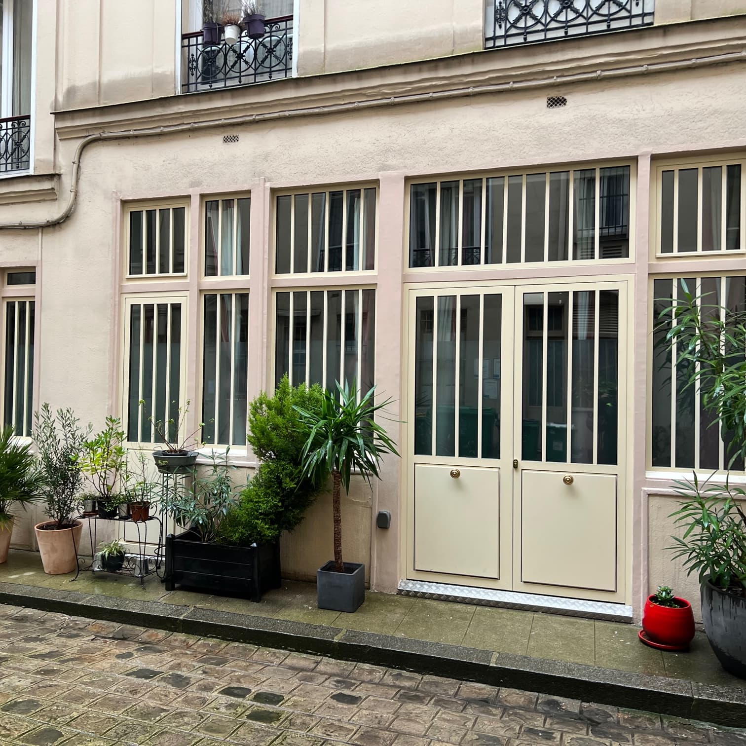 Réfection d'une façade d'atelier