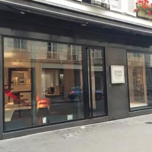 Vitrine blindée avec serrure 3 points
