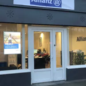 Vitrine blindée pour banque