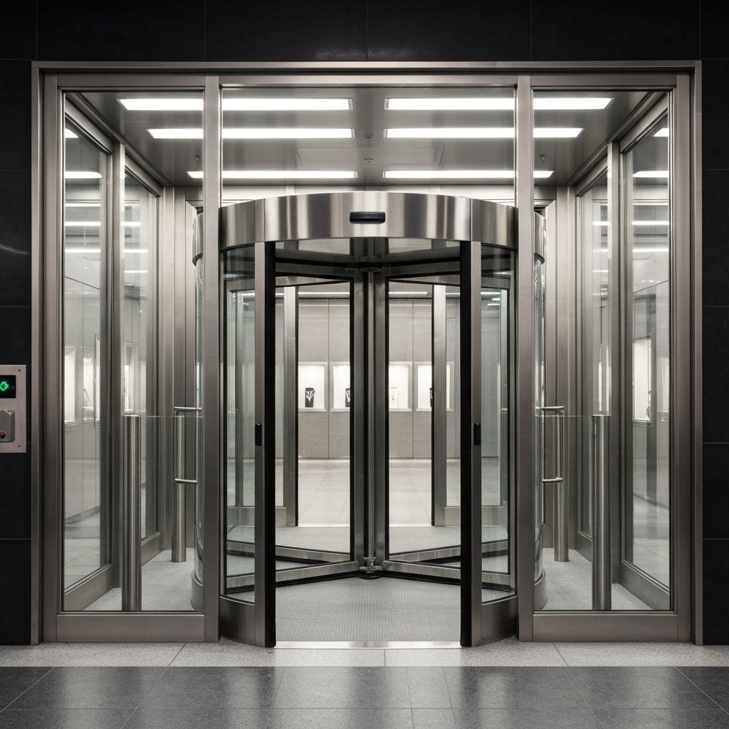 Installation de sas de securite pour banque et bijouterie